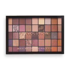 Makeup Revolution Maxi Re-loaded maksi paletka senčil za oči 60.75 g Odtenek infinite bronze