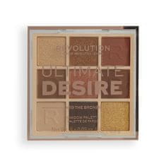 Makeup Revolution Ultimate Desire paleta senčil za oči 8.1 g Odtenek into the bronze