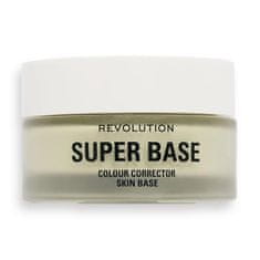 Makeup Revolution Superbase Green Colour Corrector Skin Base podlaga za ličila z učinkom proti rdečici in pigmentnim madežem 25 ml