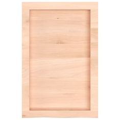 Vidaxl Kopalniški pult 40x60x(2-6) cm neobdelan trden les