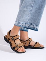 Amiatex Ženski sandal 108710, odtenki rjave in bež, 36