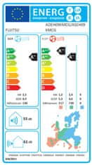 Fujitsu Standard Plus KM klimatska naprava, 2,5 kW (09KM)