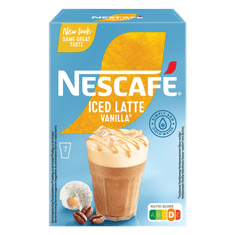 NESCAFÉ Iced Latte instant kava, vanilija, 6 × 105 g