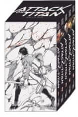 Attack on Titan, Bände 1-5 im Sammelschuber mit Extra. Bd.1-5