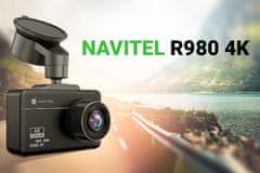 Navitel R980 4K avto kamera, 4K, G-senzor, 140° snemalni kot - odprta embalaža