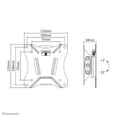 slomart Nosilec za televizor Neomounts by Newstar Select