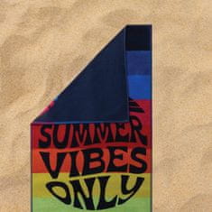 Svilanit Summer Vibes Only plažna brisača, 80 x 160 cm