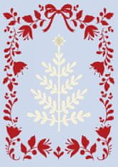 Pelcasa Christmas Tree Blue And Red - 21x30 cm 