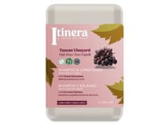 sarcia.eu ITINERA Kozmetični set: šampon + balzam za kodraste lase s toskanskim rdečim grozdjem 2x370 ml 