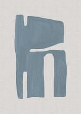 Pelcasa Mid Century Blue Ii - 50x70 cm 