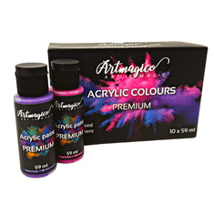 Artmagico  Premium set akrilnih barv 10 kos