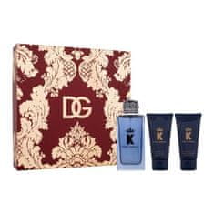 Dolce & Gabbana K Set parfumska voda 100 ml + gel za prhanje 50 ml + balzam po britju 50 ml za moške