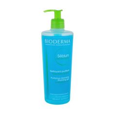 Bioderma Sébium Gel Moussant With Pump čistilni gel za mešano kožo 500 ml za ženske