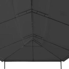 Vidaxl Paviljon 600x298x270 cm antraciten