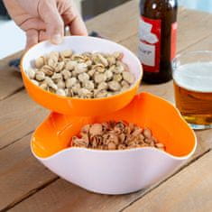 InnovaGoods 2-in-1 Snack Bowl InnovaGoods 2 Pieces 