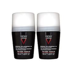 Vichy Set dezodorantnih kroglic za občutljivo kožo Homme 72H (Deodorant Anti-Transpirant) 2 x 50 ml