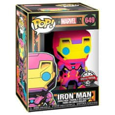 Funko POP figura Marvel Iron Man Black Light Exclusive 