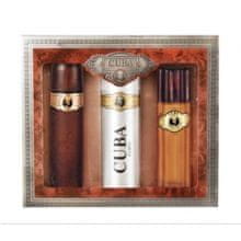 Cuba Cuba - Cuba Gold Gift Set EDT 100 ml After Shave Cuba Gold 100 ml and deospray Cuba Gold 200 ml 100ml 