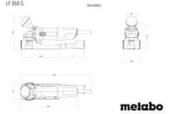 Metabo odstranjevalec barve LF 850 S (601049500)