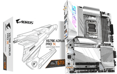 Gigabyte X670E Aorus Pro X osnovna plošča, DDR5, SATA3, USB3.2Gen2x2, HDMI, WiFi 7
