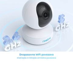 Reolink E340 IP kamera, Super HD, WiFi, Zoom, nočno snemanje