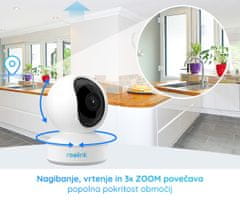 Reolink E340 IP kamera, Super HD, WiFi, Zoom, nočno snemanje