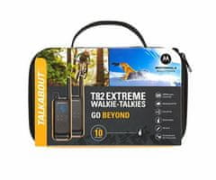 Motorola Motorola Talkabout T82 Extreme Twin Pack dvosmerni radio 16 kanalov Črna, oranžna