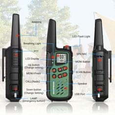 Baofeng Walkie-Talkie Baofeng BF-T25E Green