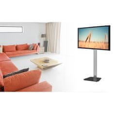 Techly Techly ICA-TR11 držalo za TV 177,8 cm (70") Črna, srebrna