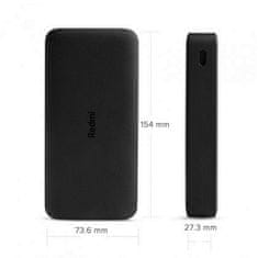 Xiaomi Xiaomi Redmi Power Bank 20000 mAh črna