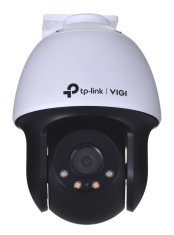 TP-Link TP-LINK VIGI 4MP Zunanja Pan Tilt Kamera z Barvnim Prikazom - Dome, 4 mm, IP66, H.265+/H.265/H.264+