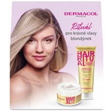 Dermacol Dermacol - Hair Ritual Blonde Set - Dárková sada vlasové péče pro blond vlasy 