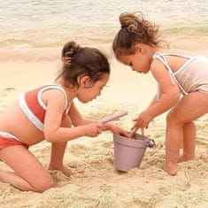 Netscroll 8-delni set igrač za peskovnik, set za peskovnik vsebuje vedro, lopatko in različne modelčke za ustvarjanje, idealen set za na plažo, peskovnik na igrišču ali v parku, SandBucket