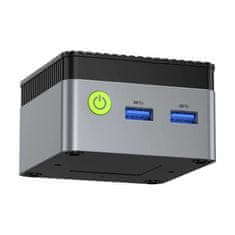 GMKtec računalnik mini PC G5 Intel N97 12GBRAM+256GB črn