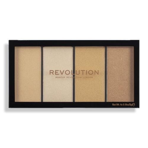 Makeup Revolution Re-loaded Palette paletka osvetljevalcev v prahu 20 g