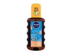 Nivea Nivea - Sun Protect & Bronze Oil Spray SPF20 - Unisex, 200 ml 