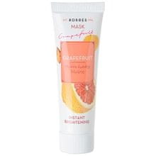 Korres Korres - Grapefruit Instant Brightening Mask - Rozjasňující pleťová maska 18ml 