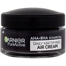 Garnier GARNIER - Pure Active AHA + BHA Charcoal Daily Mattifying Air Cream - Zmatňující denní pleťový krém 50ml 