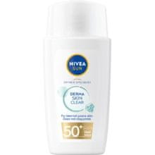 Nivea Nivea - UV Face Specialist Derma Skin Clear SPF50+ - Lehký pleťový krém na opalování s matujícím účinkem 40ml 