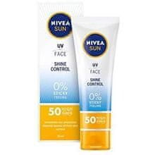 Nivea Nivea - Sun UV Face Shine Control SPF50 - Zmatňující opalovací krém na obličej 50ml 