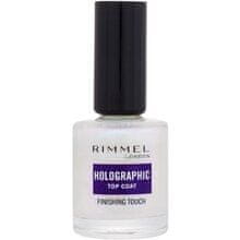 Rimmel Rimmel - Holographic Top Coat - Holografický vrchní lak na nehty 12ml 