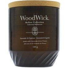 Woodwick WoodWick - ReNew Lavender & Cypress Candle ( levandule a cypřiš ) - Vonná svíčka 184.0g 