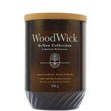 Woodwick WoodWick - ReNew Incense & Myrrh Candle ( kadidlo a myrha ) - Vonná svíčka 368.0g 