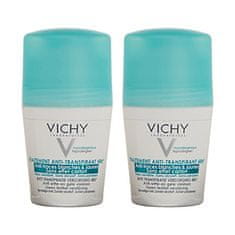 Vichy Set krogličnih antiperspirantov proti belim in rumenim madežem 2 x 50 ml