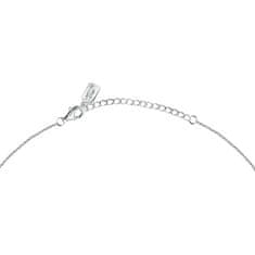 La Petite Story Nežna srebrna srčkana ogrlica s cirkoni Silver LPS10AWV12