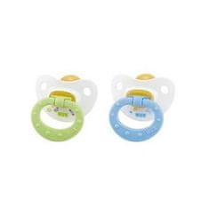 Nuk Nuk Classic Happy Days Soother Size 1 Latex 0-6 Months 2 Units 