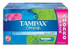 Tampax Tampax Compak Tampón Super 36 U 