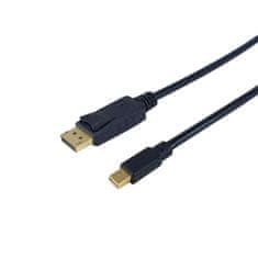 Equip Mini DisplayPort na Displayport kabel, M/M, 2m, 4K/60Hz