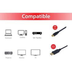 Equip Mini DisplayPort na Displayport kabel, M/M, 2m, 4K/60Hz
