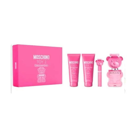 Moschino Moschino Toy 2 Bubble Gum Eau De Toilette Spray 100ml Set 4 Pieces